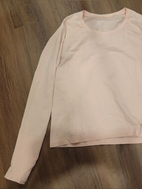 Lululemon Long Sleeve Swiftly Pink